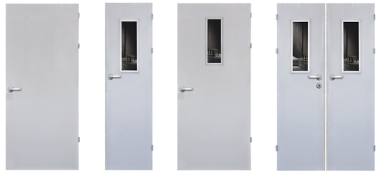 steel fire resistant door