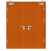 wooden fire door