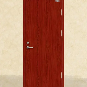 wooden fire door