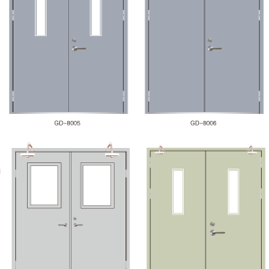 Fire resistance steel door