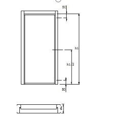 Figure 2 Door frame thickness measurement site