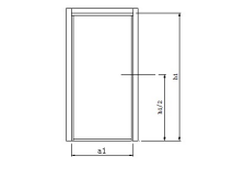 Figure 1 Measurement measurement ` of door frame slot