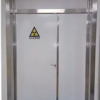 Radiation protection doors