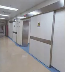 Radiation protection doors