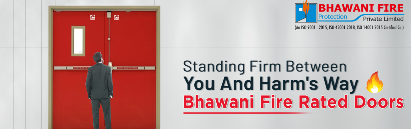 Bhawani Fire Protection,fire door banner