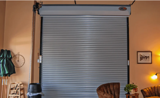 fire steel roller shutter