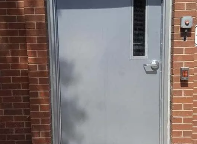 fire rated steel door