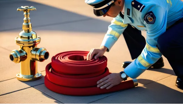 (Image suggestion: A technician testing a fire alarm system.)