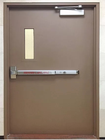 UL's fire rated door