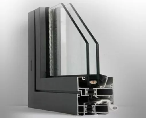 Thermal break aluminum doors, 